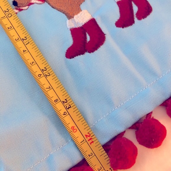 ⚡️2/$12 🆕 Santa Paws Hand Towel. NWOT. - Picture 5 of 7